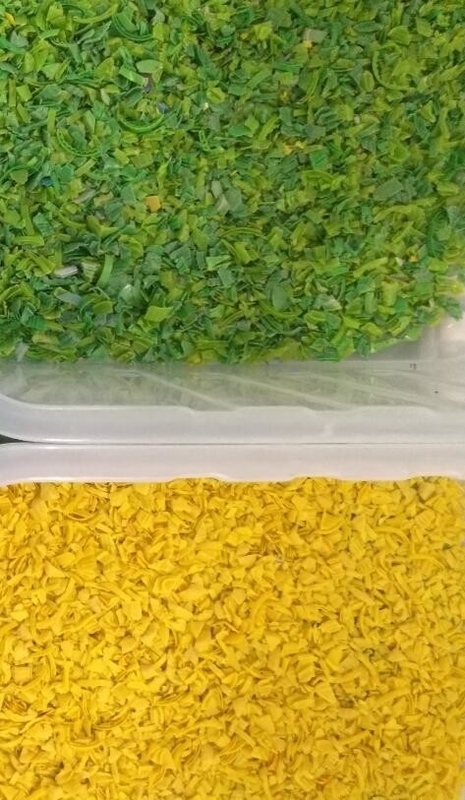 HDPE PVC της PET PP πλαστική μηχανή 5 διαλογέων χρώματος PE υδατοπτώσεις 320 κανάλια