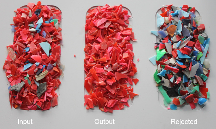 Wenyao 7 Chute 448 κανάλια Καλύτερο PP Pet PVC PS Granule Color Sorting Machine για την γραμμή ανακύκλωσης πλαστικών