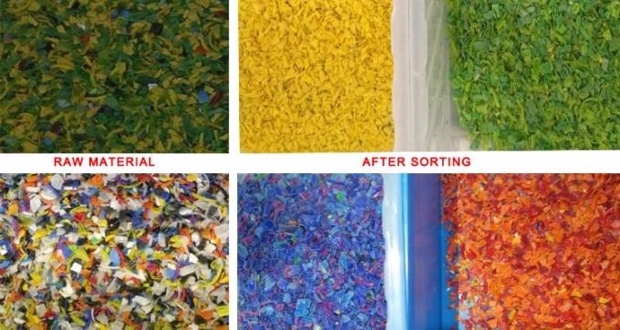 Μηχανή διαλογής χρωμάτων 220V / 50Hz Wenyao για καφέ φασόλι κεράσι 7