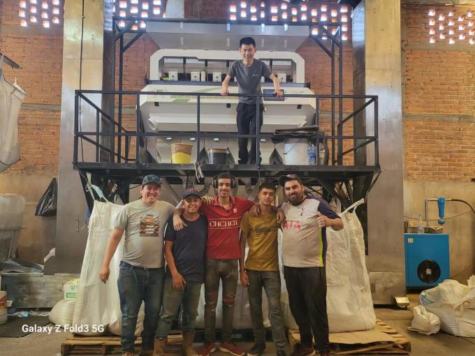 WENYAO 5 Chutes Broad Bean Color Sorter για βιομηχανική χρήση 22