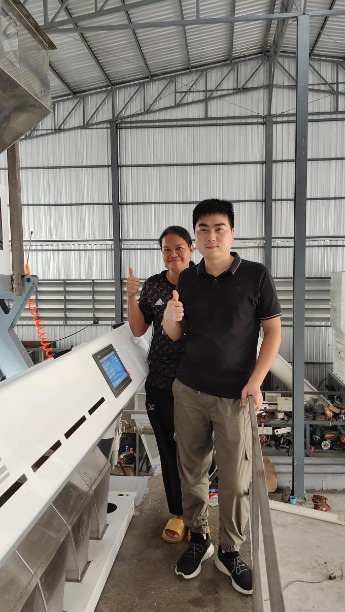 WENYAO 5 Chutes Broad Bean Color Sorter για βιομηχανική χρήση 17