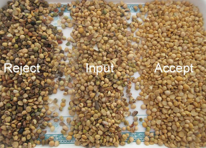 Τεχνική συσκευή διαχωρισμού χρωμάτων CCD Camera Grain Rice Soybean Color Sorter για τη γεωργία 3