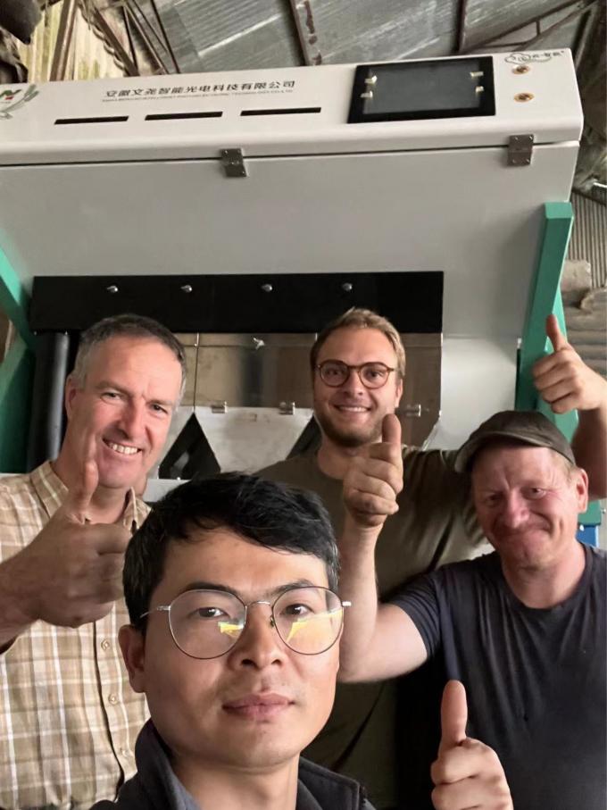 Μίνι Λειτουργία Οπτικός RGB Πλαστικός Διαλογέας Χρώματος Μηχανή Διαλογής Χρώματος Pet 11