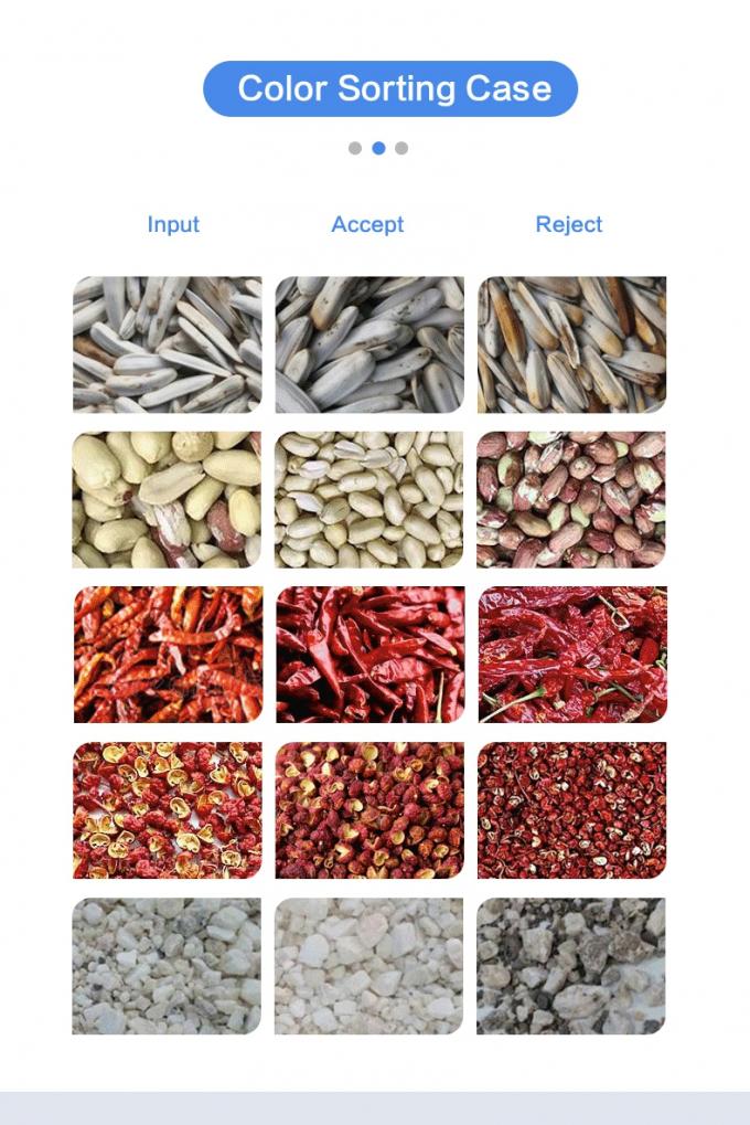 Υψηλής χωρητικότητας Wenyao διπλή στρώση ζώνη ξηρό και υγρό μεταλλικό μετάλλιο πέτρα ανόργανα χρώμα ταξινόμηση μηχανή με εκτοξευτή SMC 16 τρύπες ακροφύσια 3