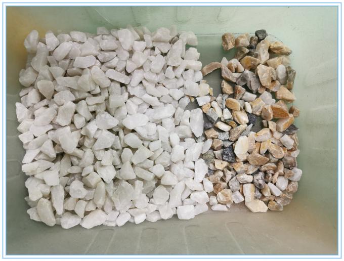 Υψηλής χωρητικότητας Wenyao διπλή στρώση ζώνη ξηρό και υγρό μεταλλικό μετάλλιο πέτρα ανόργανα χρώμα ταξινόμηση μηχανή με εκτοξευτή SMC 16 τρύπες ακροφύσια 8