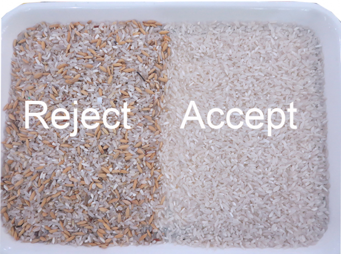 Κινέζικο εργοστάσιο Wenyao 7 Στυλ Chute Υψηλής τεχνολογίας μηχανή ταξινόμησης χρώματος σιτηρών σουσάμι 7