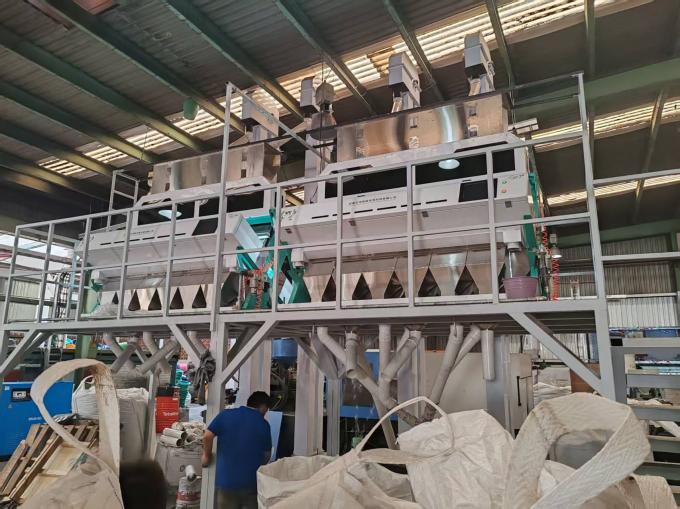 Μηχανήματα Επεξεργασίας Μεταλλευμάτων Υψηλής Χωρητικότητας Wenyao, Διαλογητής Χρώματος Μεταλλεύματος, Μηχανή Ταξινόμησης Άμμου Χαλαζία 13