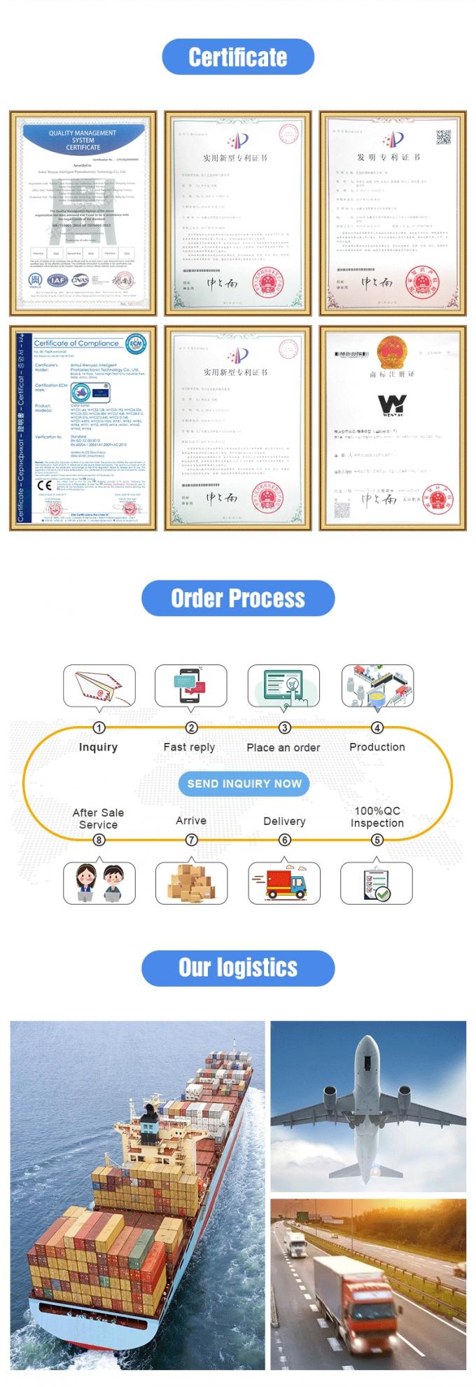 Αυτοματοποιημένη διάκριση χρωμάτων Wenyao Φρέσκο βατόμουρο Ζωνάβης Berries Color Sorter Machine 14